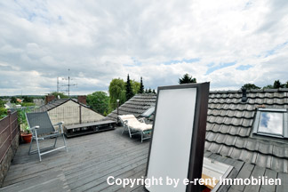 Terrasse au toit